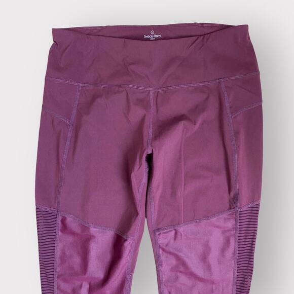 Sweaty Betty Workout Activewear Crop Leggings Size L - Picture 3 of 6